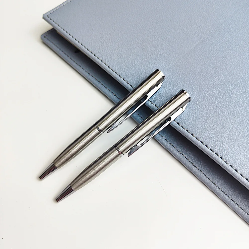 Custom Portable Short Mini Stainless Steel Ballpoint Pen Palm Resistant Pen Custom Paint Customizable Mini Metal Ballpoint Pen