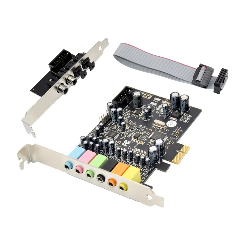 Хорошая цена новый продукт чипсет CMI8828 7 1 каналов PCI Express интерфейс Аудио