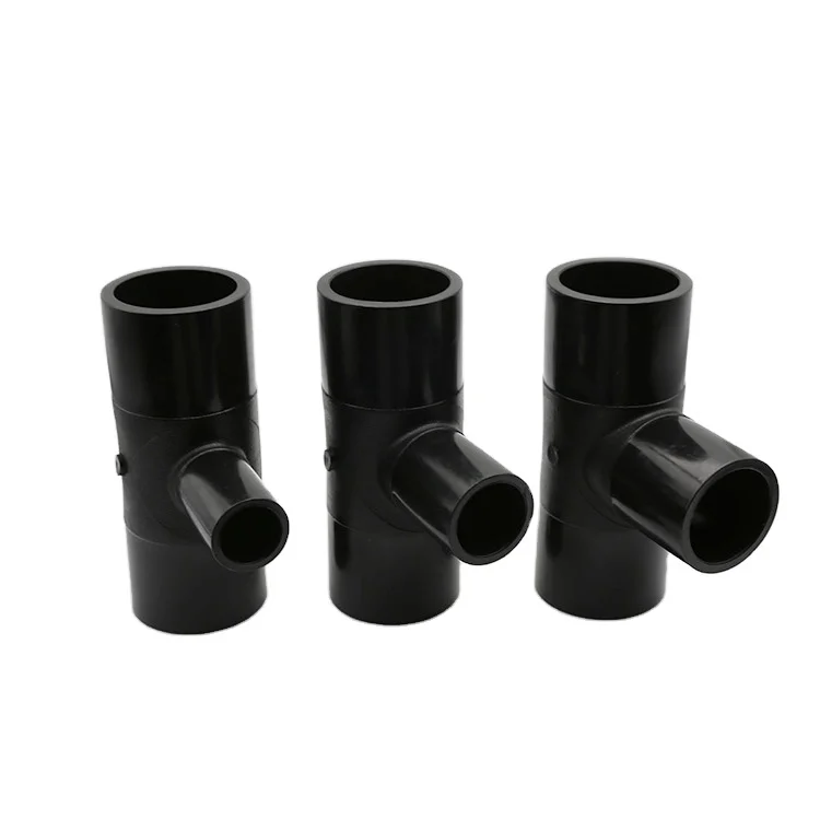 Фитинги из полиэтилена Yixin фитинги Hdpe соединительные тройник редуктора с равным тройником