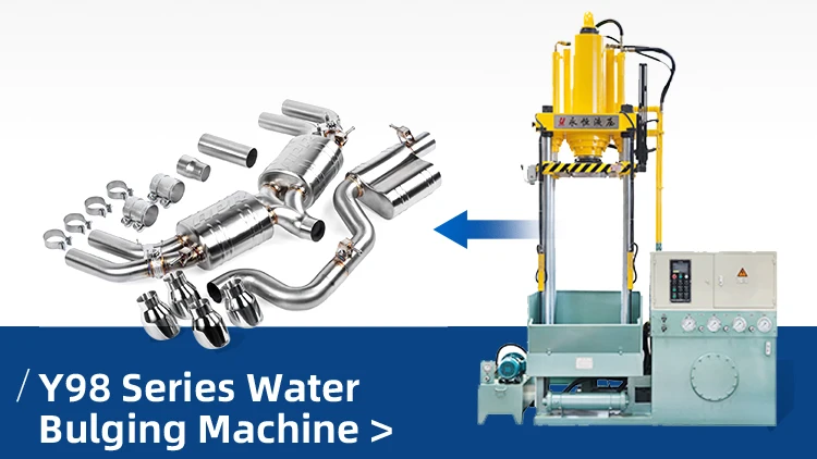 Yongheng Hydraulic Y28 400Ton PLC Control 4 Column Hydraulic Press Automatic Deep Drawing Hydraulic Press For Dome