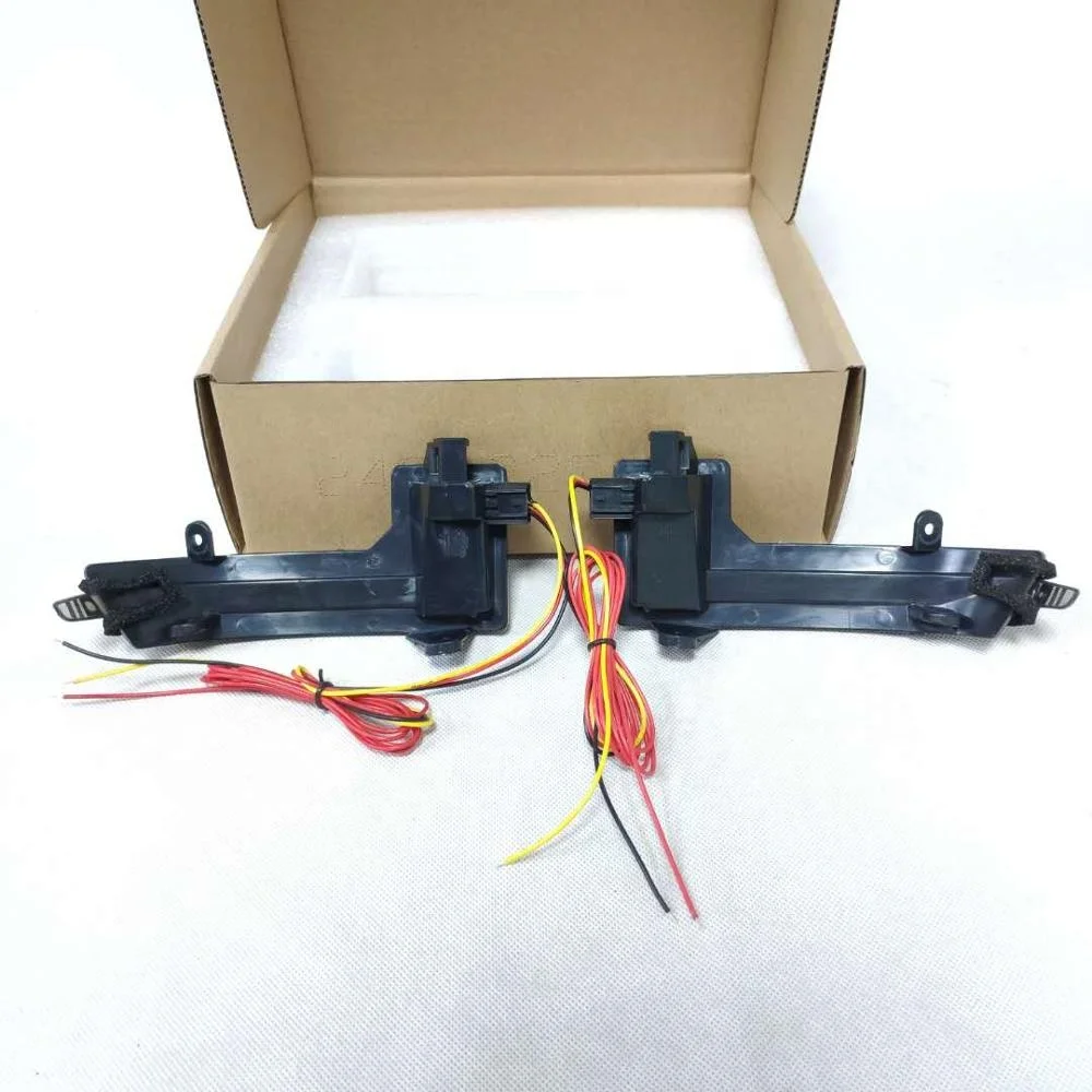 Mazda Axela Atenza 2017-2020 side mirror LED SMOKE BLACK running turn light dynamic function part indicator DRL lamp reflector