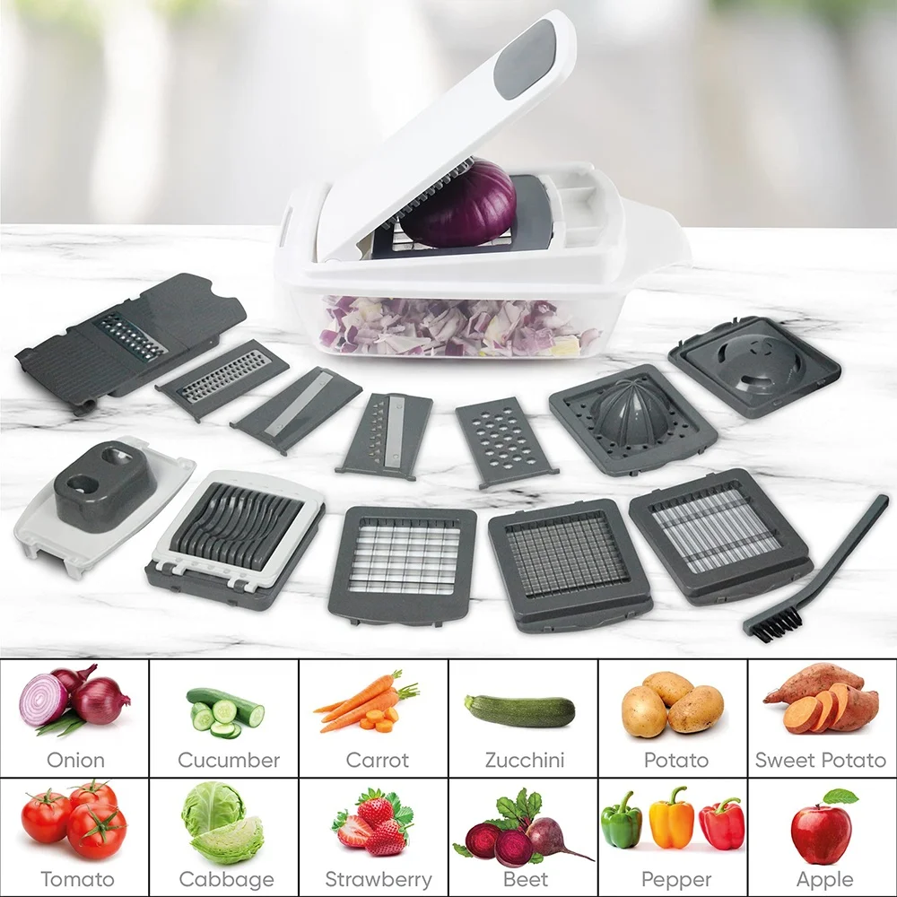 Multifunctional vegetable chopper shredder separator onion cutter mandoline slicer dicer kitchen full vegetable cutter slicer