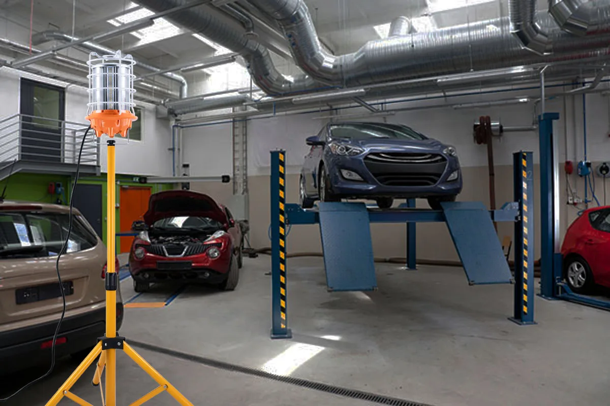 IP65 Emergency Lights  led Emergency linkable work lights 80w 100w 150w use in warehouse 360 degree