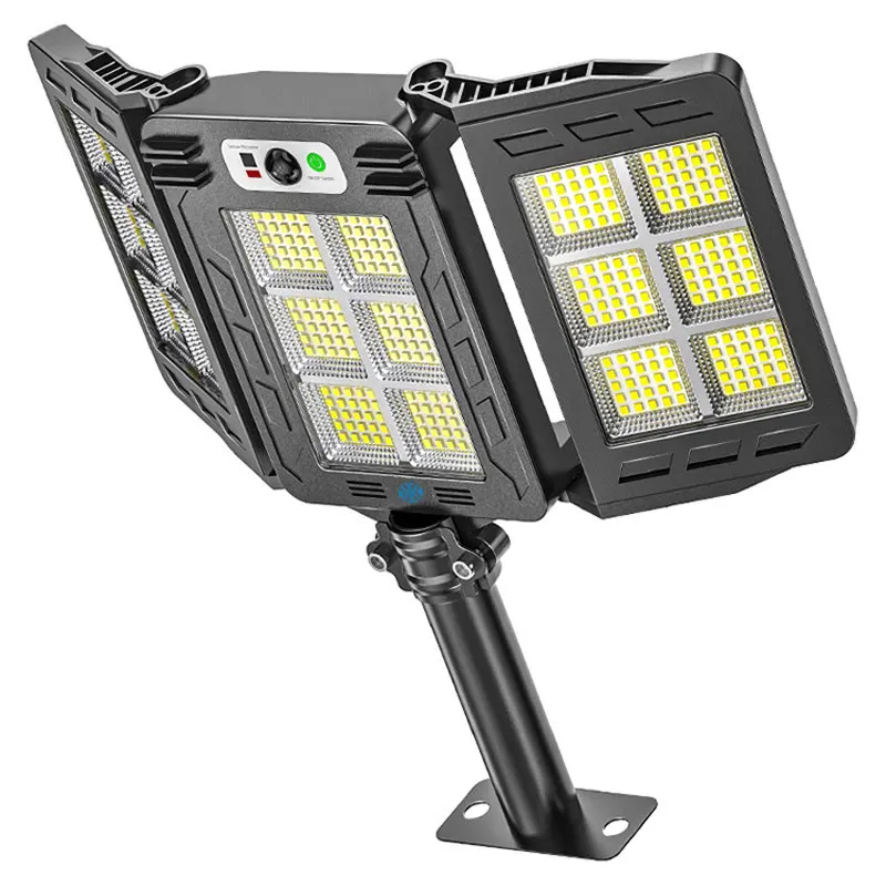 Ip65 Abs Housing 108 Led High Lumen Energy Saving Motion Sensor Led Solar Wall Light For Garden Fence