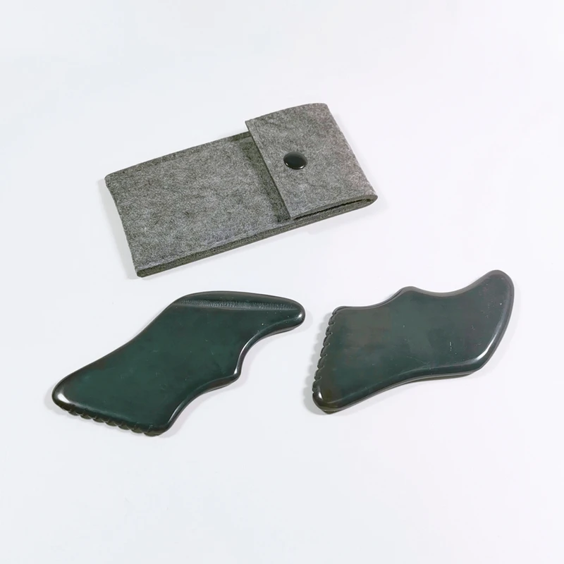 Высокое качество металлический инструмент для тела Gua Sha шейный камень GuaSha
