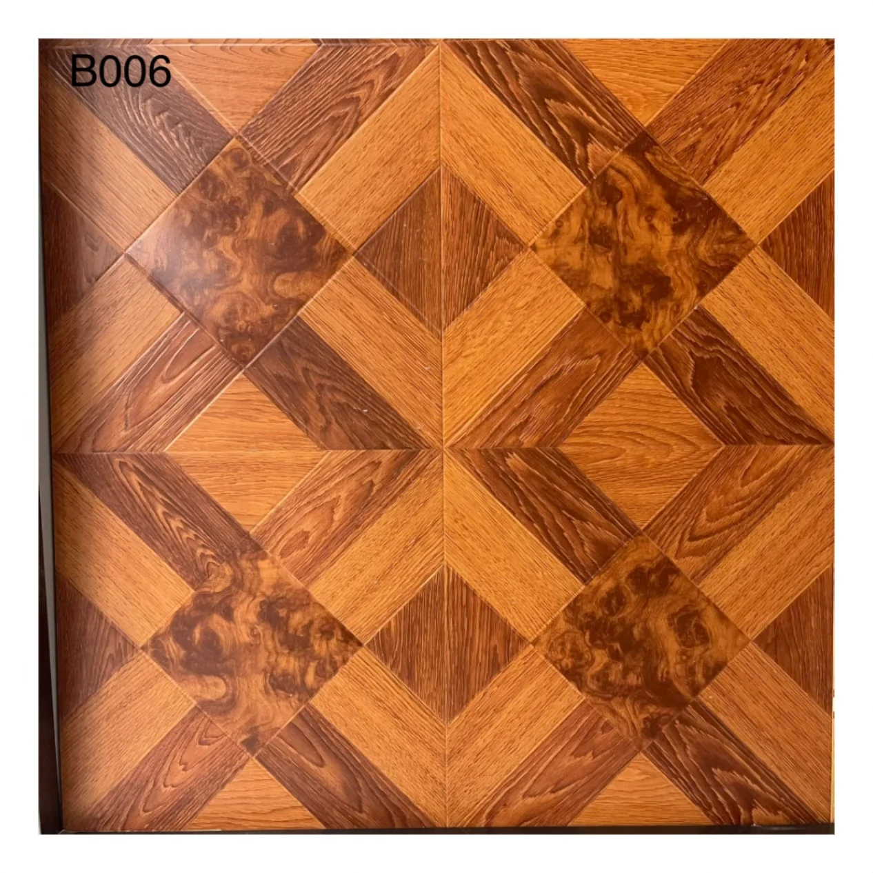 OEM/ODM Easy Installation Eco-Friendly MDF Non-slip Waterproof Laminate Flooring Bathroom