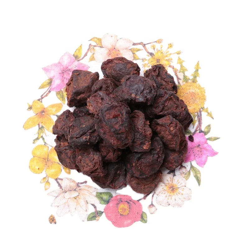 Plum Sweet and sour prunes  small snack factories sell large quantities of black sugar prunes