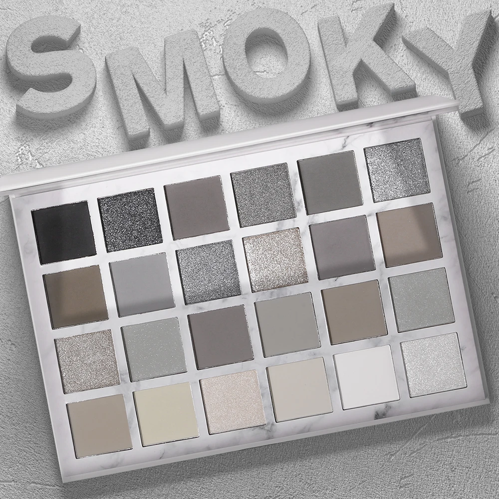 TY Bottom Price Best Selling Fast Delivery Cardboard Long Lasting Private Label Vegan 24 colors Smoky Eye shadow Pallet