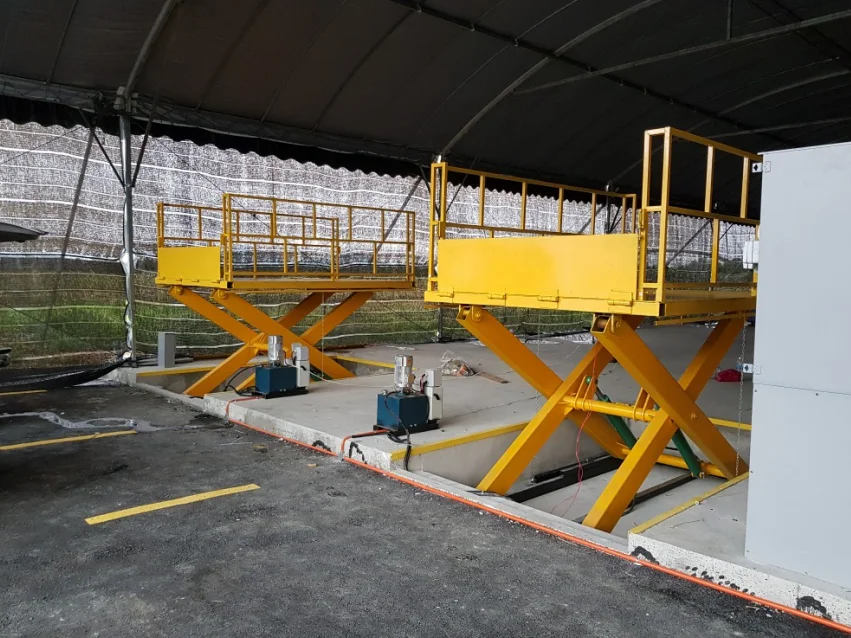 
Workshop Material hydraulic scissor car lift platform lifter machine 