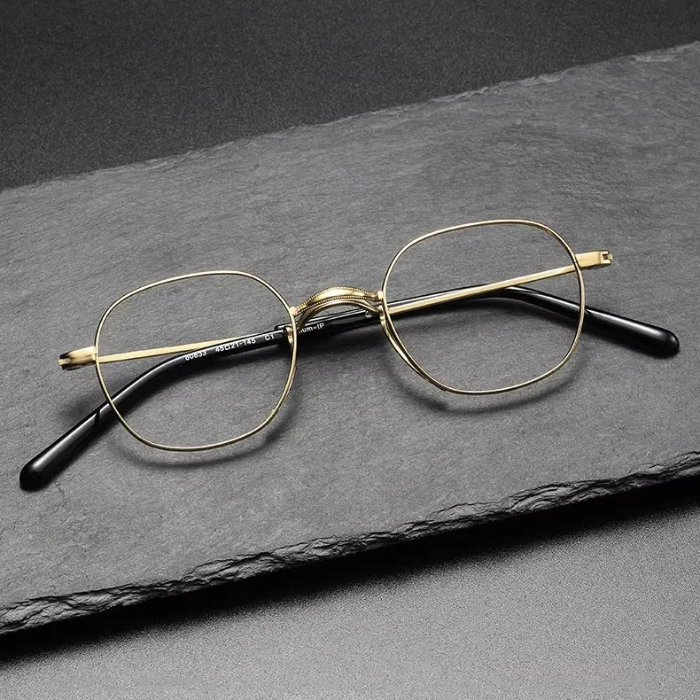 Osicare 80833 Luxury Brand Tony Morgan Lunettes Lentes Optical Frames Eye Metal Prescription Glasses Titanium Eyeglasses Frames