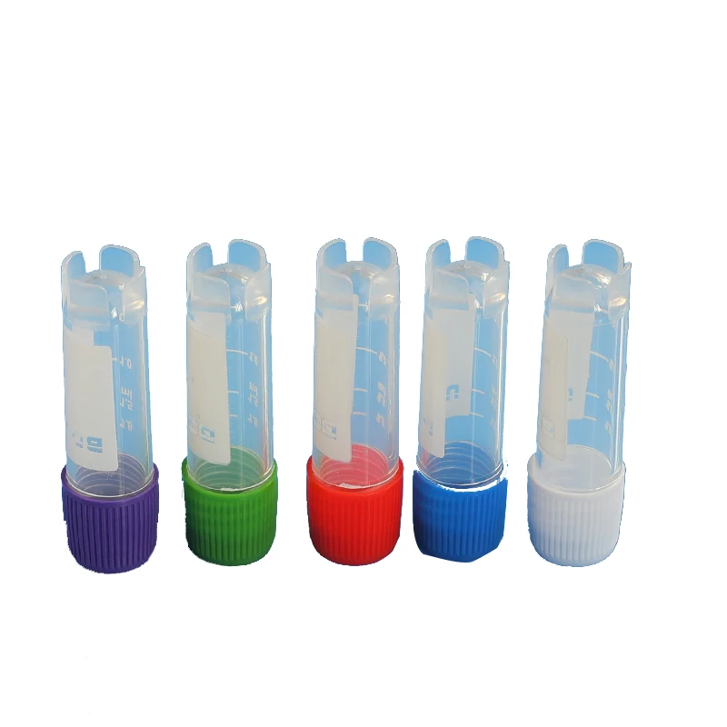 Образцы медицинской лаборатории, образец криогенной трубки