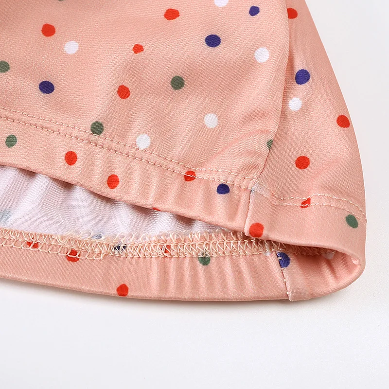 9M-10Y Skin-friendly one-piece with bathing cap Girls cute backless floral swimsuit baby cartoon Baby bikini swimsuit