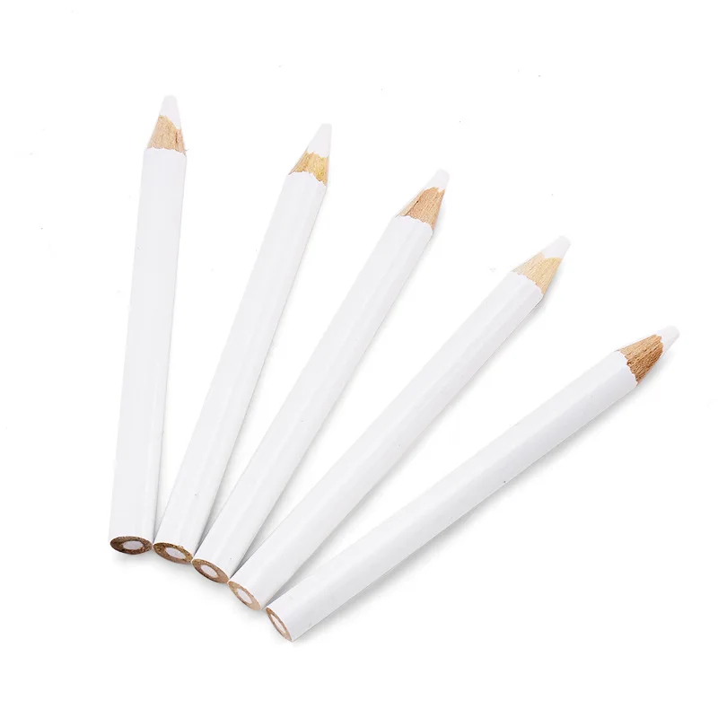 Wooden Double-Ended Nail Art Dot Pen for Cross-Stitch Diamond Painting-Wholesale White Pencil