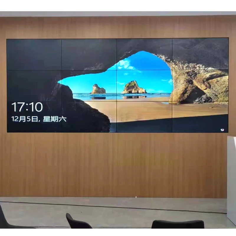 55 inch 3x3 advertising player video wall controller did lcd video wall display