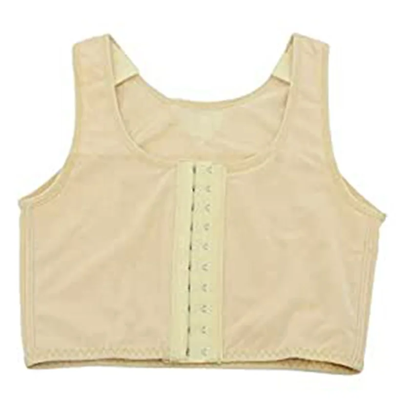 Custom tag new design good quality eco-friendly independent trading gynocomasrtia ftm chest binder