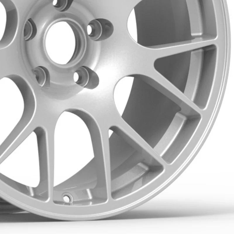 Borui Forged wheels Brush Silver forged wheels 5x112 17 18 inch 5x120 Silver Y-Shape Spokes Alloy rims for BMW CSL