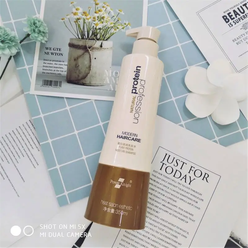 Private brand amino acid silk protein to improve hair smooth nutrition shampoo