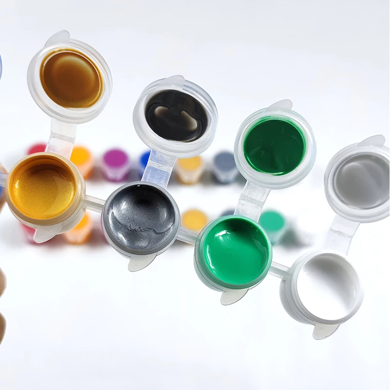 Multi-color Rock and Stone Paint No Odor Promotional DIY Kits Art Paint