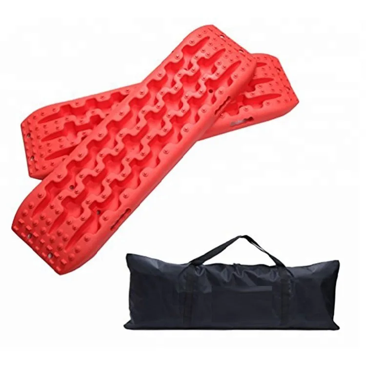 Chinese Factory Recovery Tracks 10Ton 4WD Off road Vehicle Traction Mat Sand Snow Mud Recovery Tracks Board