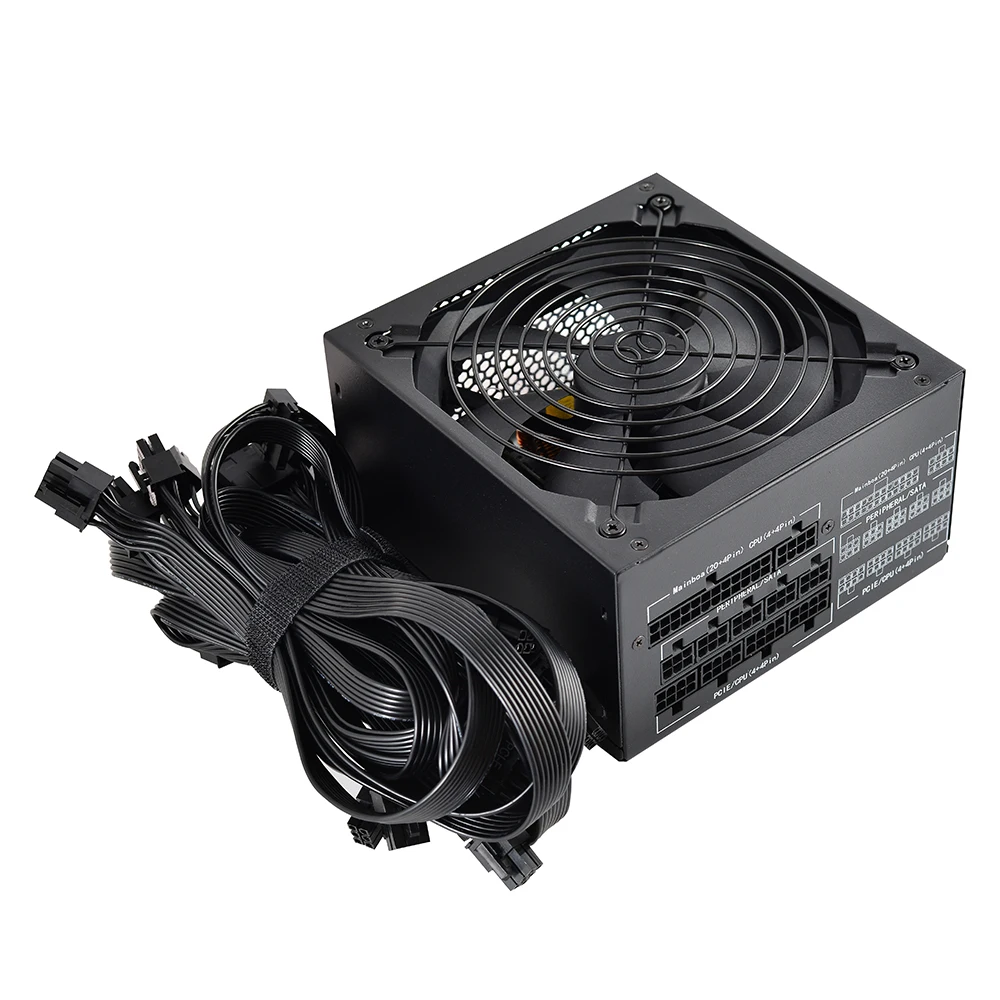 SOOTOPTEK  Modular 750W 80 Plus Gold PSU ATX Power supply for desktop computer  GAMER 700W 800W 850W