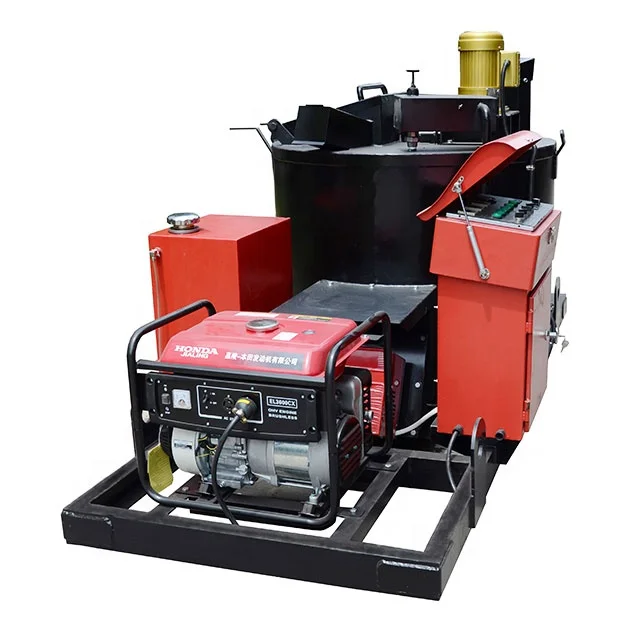 Vehicle Mounted Asphalt Crack Filler Driveway Sealing Machine 350L  FND-CG350 Sealcoating Machine