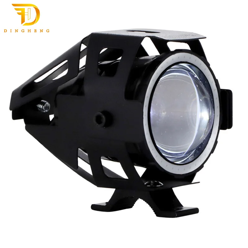 
Good Price Angel Eyes Round Motorcycle Headlight High Lumen Motor Cycle Led Headlights 