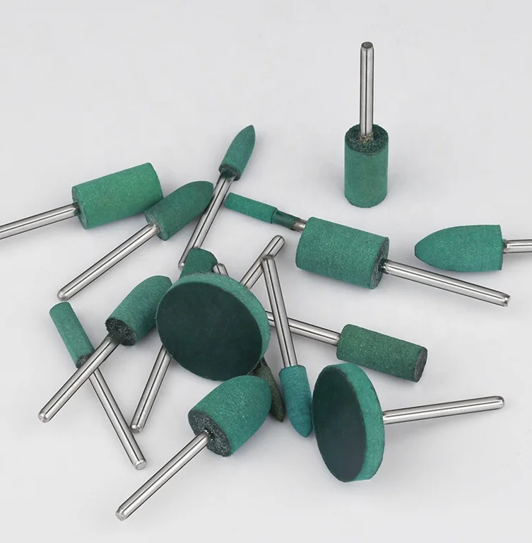 Vibratite Abrasive Heads,24 Pieces Mounted Points Abrasive Stone Heads Set Grinding Wheel Bits For Dremel Rotary Tool