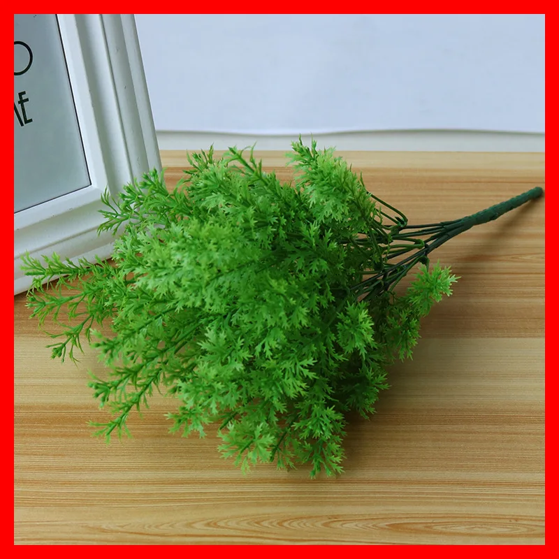 Xinmuyang Home Simulation Flower Dry Eternal Decorative Accessories Plastic Grass Wedding Photo Props Pot