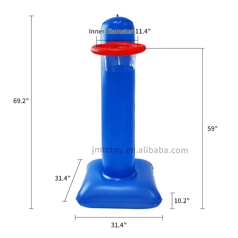 kids ball hoops stand inflatable basketball hoop game