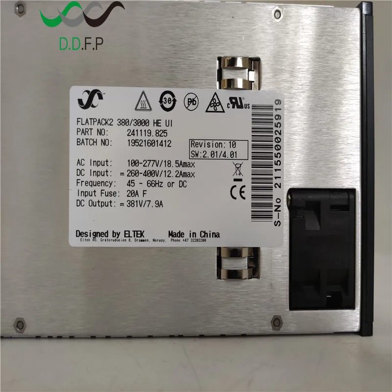 Flatpack2 380/3000 HE for HVDC in data centers 241119.825 380Vdc 3000W high efficiency module