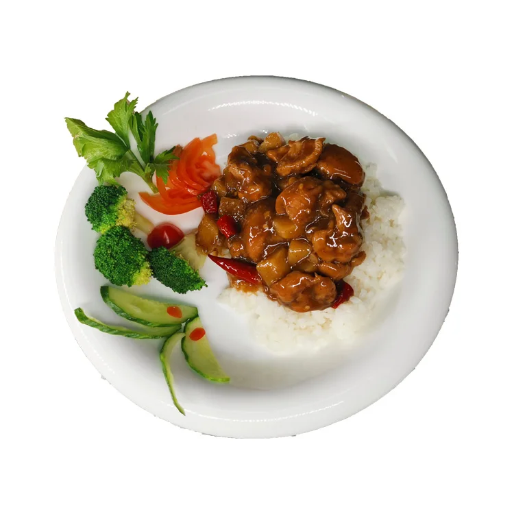 
High Quality Delicious And Convenient Dishes Including Fried Chicken Potatoes And Peppers 