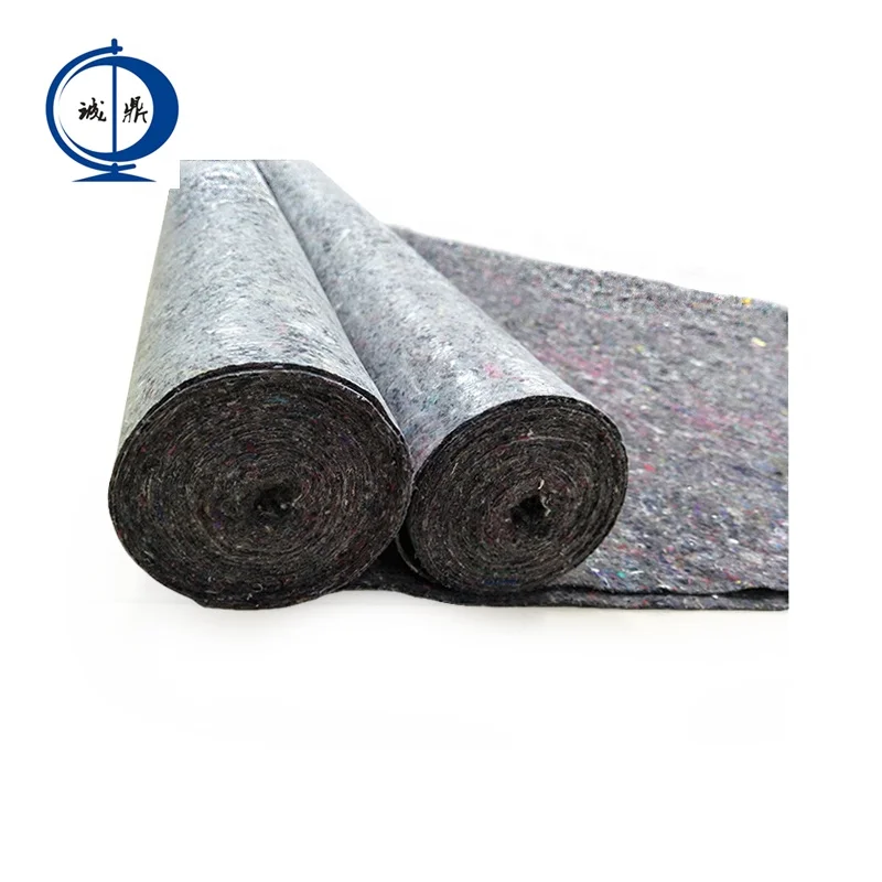 Industrial carpet heavy felt recycled fabric painter mat