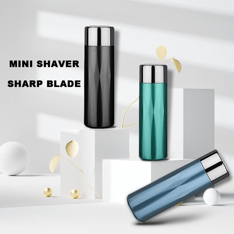 Hot sale USB charging Stainless Steel Blade Shaving Rechargeable Waterproof Cordless Triple Blade Mini Shavers For Men