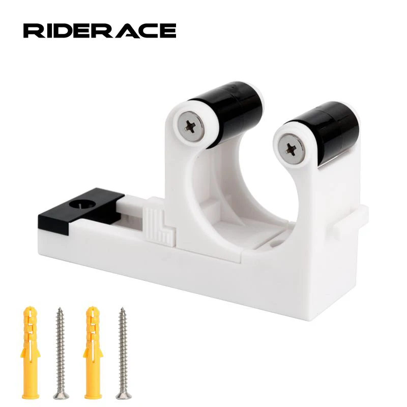Riderace Bicycle Buckle Holder Adjustable MTB Bike Parking Rack Repair Stand Wall Mount Vertical Bracket For 33-66Mm Tire Width