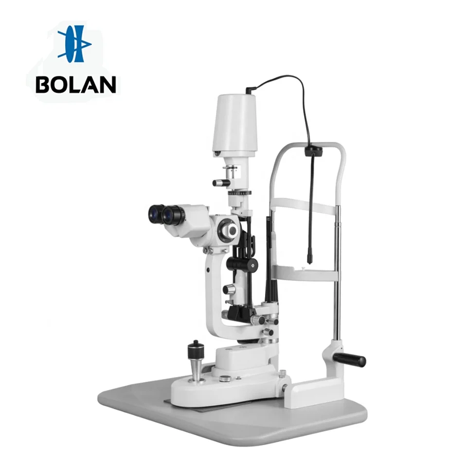 
NEW ARRIVAL Medical ophthalmic 5 steps Slit lamp microscope with table and tonometer BL-99 