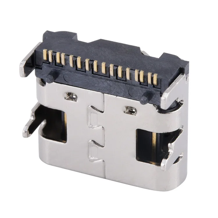 INKSON Type-C 16Pin Female SMT Mount Board 3.1 USB Connector
