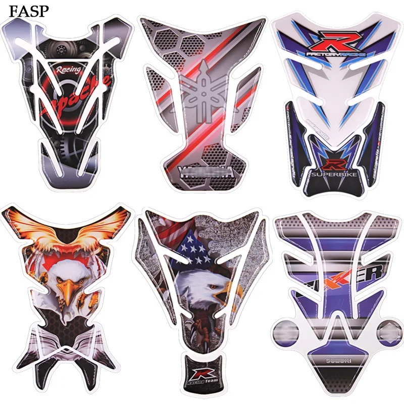 universal decorative sticker decals motorcycle tank pads for yamaha susuki gixxer discover pulsar