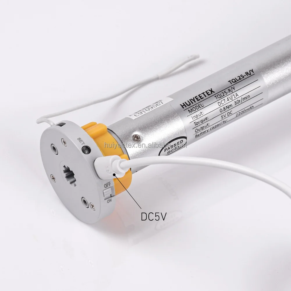 Умный Zigbee роликовый затеняющий двигатель Литиевая Батарея перезаряжаемые моторные жалюзи Alexa Голосовое управление приложение Таймер Пульт дистанционного управления