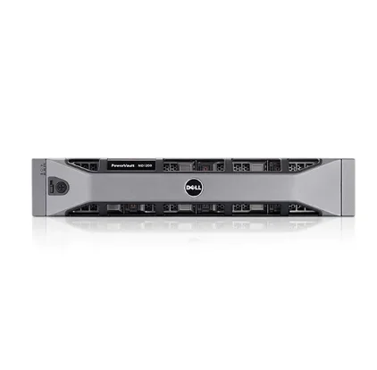 Original  New Dell 12 LFF bay PowerVault MD1400  double  Controller network Storage