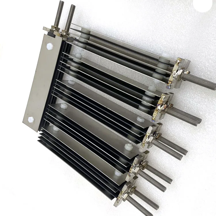 MMO coated Titanium electrolysis Anode and Cathode titanio mmo for sodium hypochlorite generator