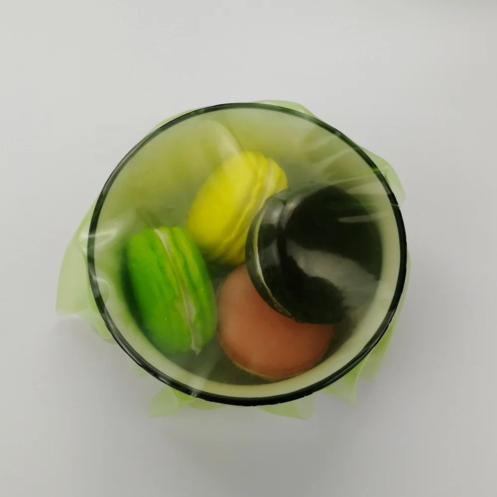 
Ultra-thin Stretch Silicone Cling Film Eco-friendly Durable Saran Wrap new product idea 2020 Kitchen 