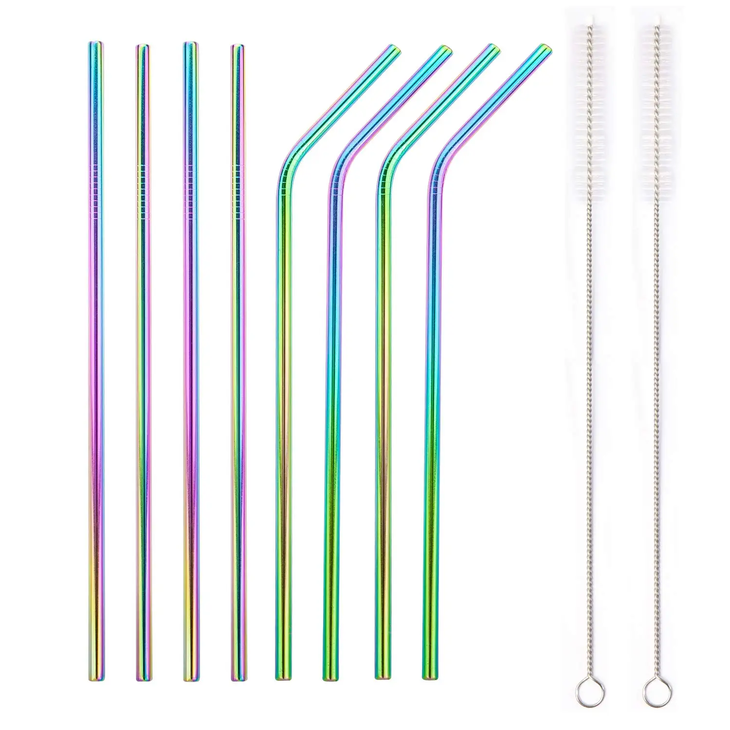 Индивидуальные металлические соломенные аксессуары оптовая продажа соломинки из нержавеющей стали пищевого класса