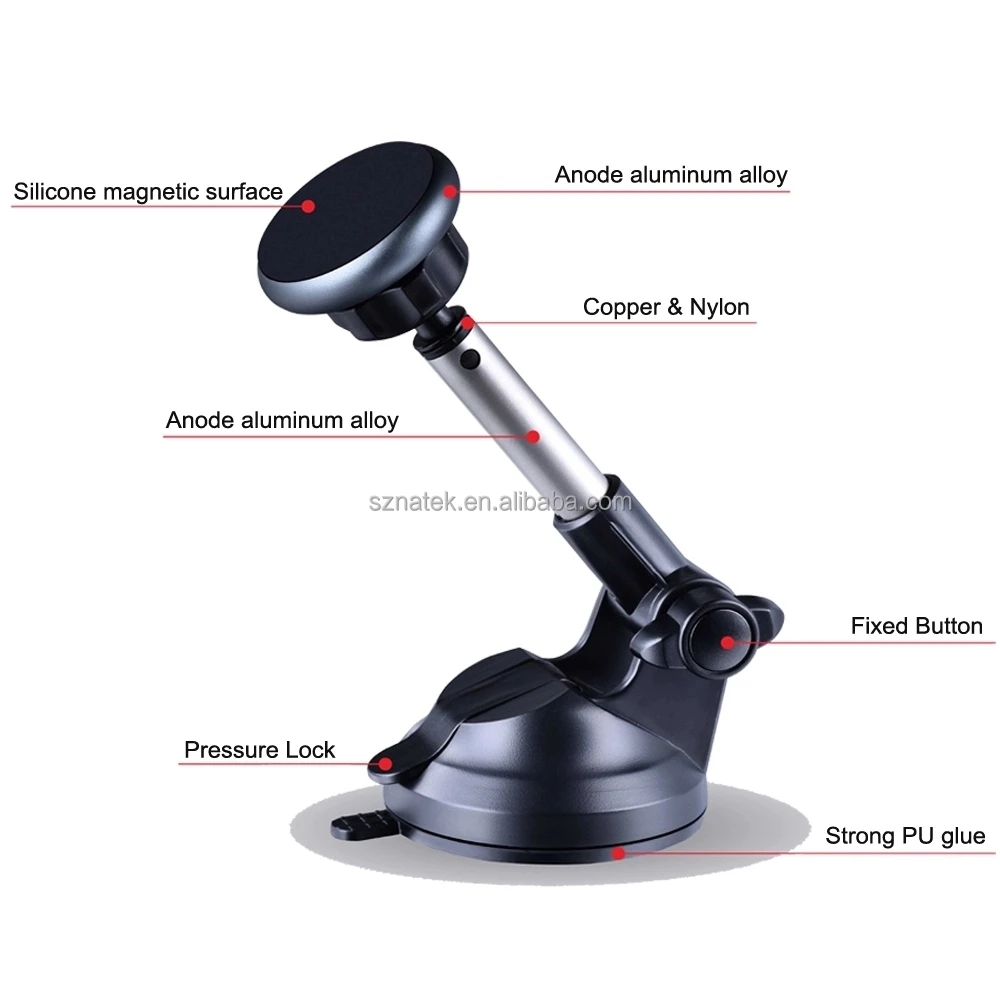 telescopic car phone holder