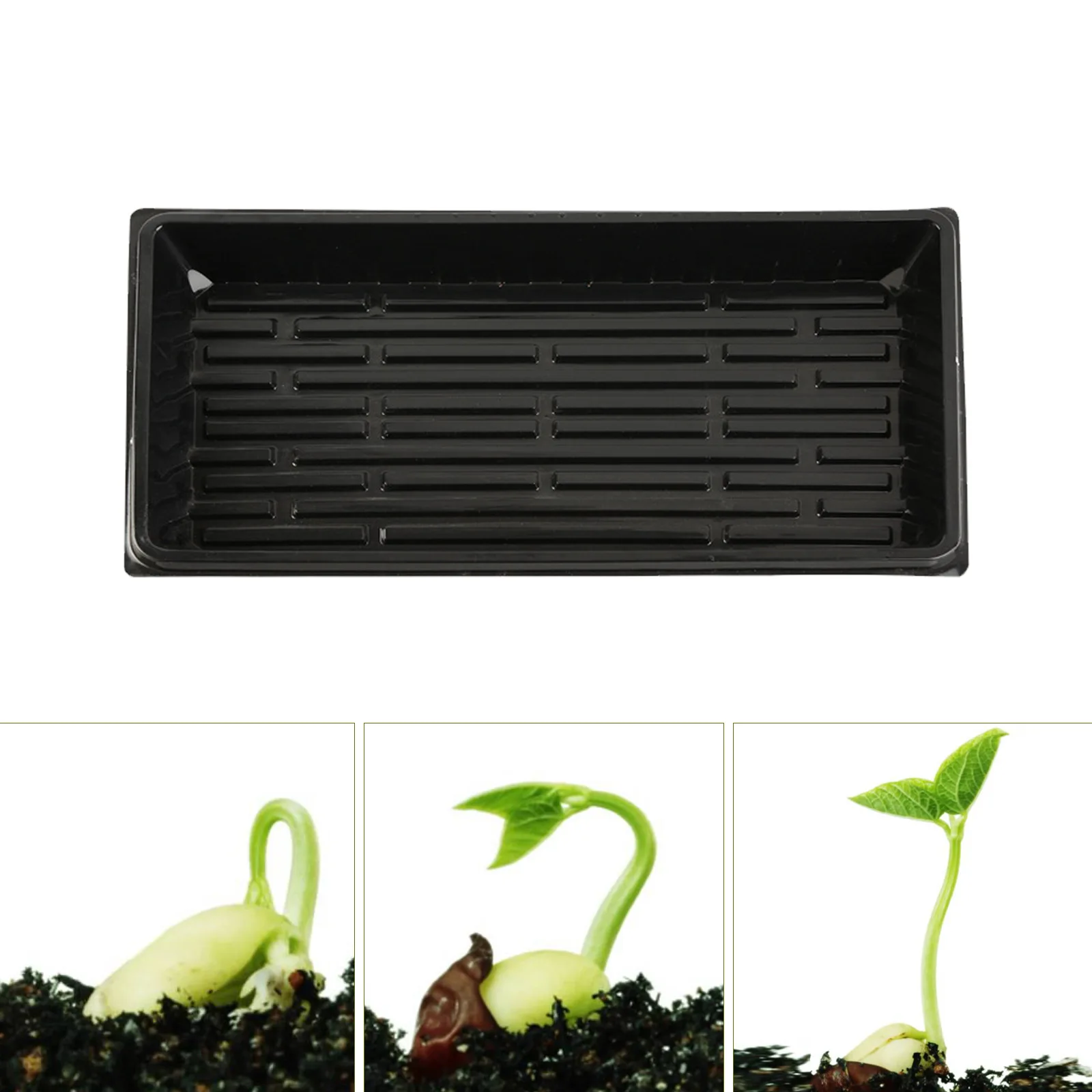 YEGBONG OEM 2pcs Seedling Trays Seed Starter Starter Plant Flower Grow Box Propagation For Gardening Grow Starting Nursery Tray