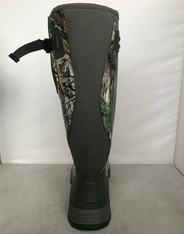 Waterproof Outdoor Camouflage Neoprene Rubber Boots For Hunting