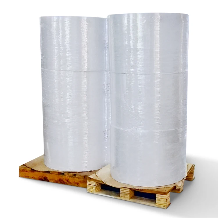 stock Blank coated 80gsm semi glossy Direct thermal transfer labels jumbo label roll paper adhesive Material flexo self-adhesive