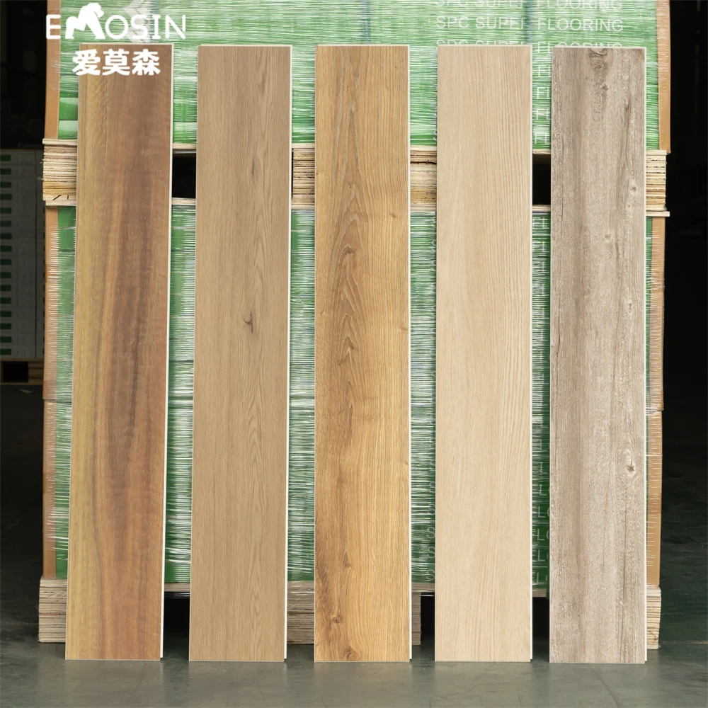 Wholesale Easy Installation Click New Material Rigid Core Plastic Sheet Spc Vinyl