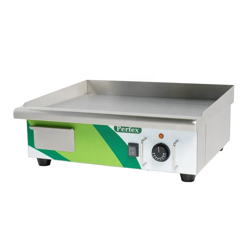 Electric plancha grill gas cook top commercial using electric griddle