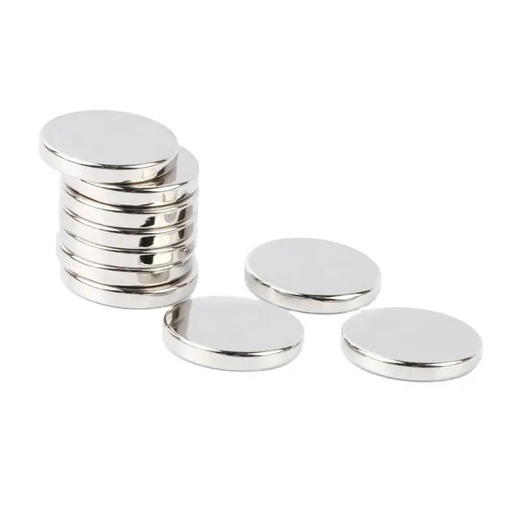 Super Strong Round Disc N52 Neodymium Magnet Manufacture Sintering Neodymium Magnets 25mm Thickness 3mm Round Magnet Bar