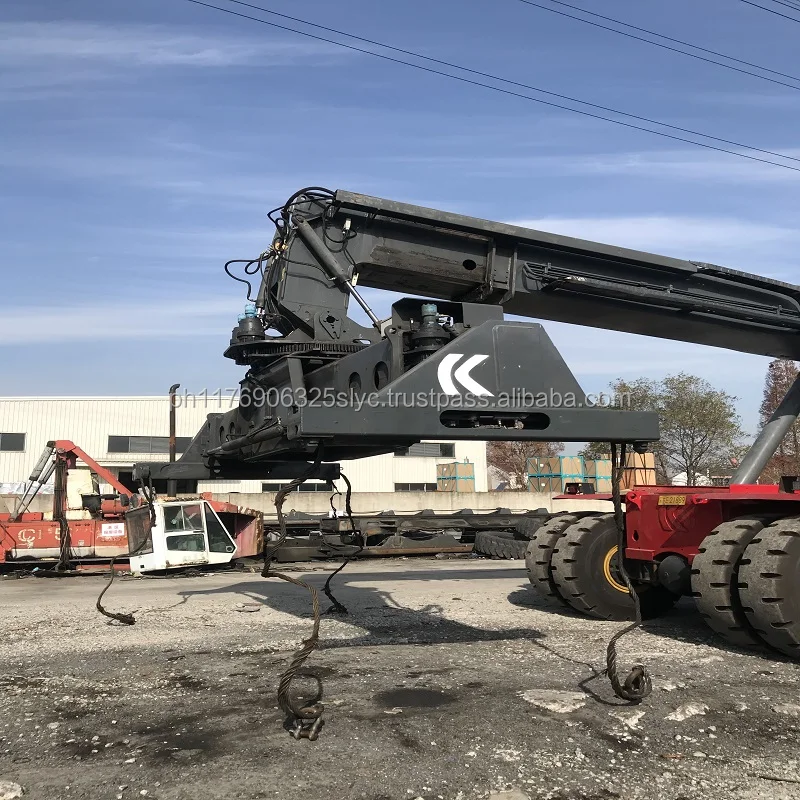 Оригинальный Швеция сделал б/у Kalmar 45 тонн Ричстакер DRF450 контейнер подъемный штабелер для продажи